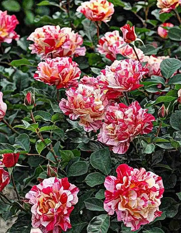 Роза систерсьенс — Ваниль фрайз роза плетистая